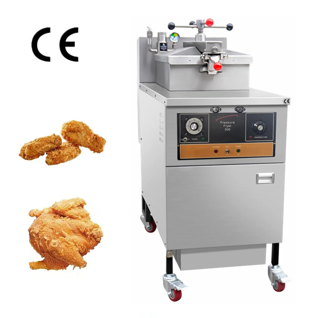 Коммерческая машина для жарки кур Пенни Хенни электрическая/газовая фритюрница с жареной курицей
