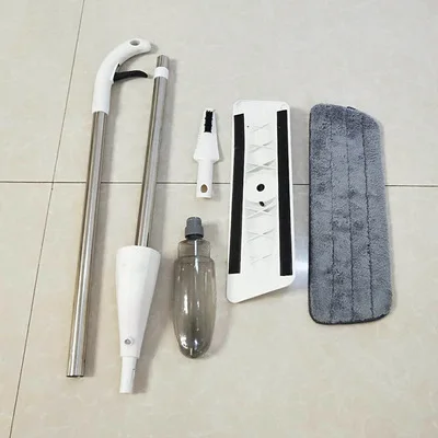 Guaranteed Quality Proper Price High Quality Spray Mop Floor Cleaning With Rectangle Microfiber Head