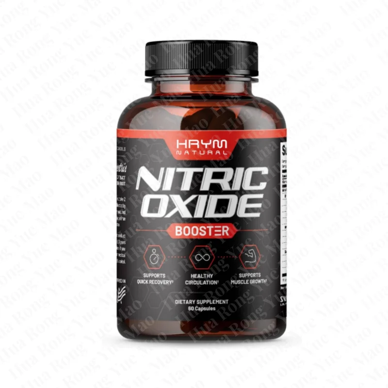 OEM Nitric Oxide Capsules L Arginine, L-Citrine Pre Exercise Nitric Oxide Supplement Booster