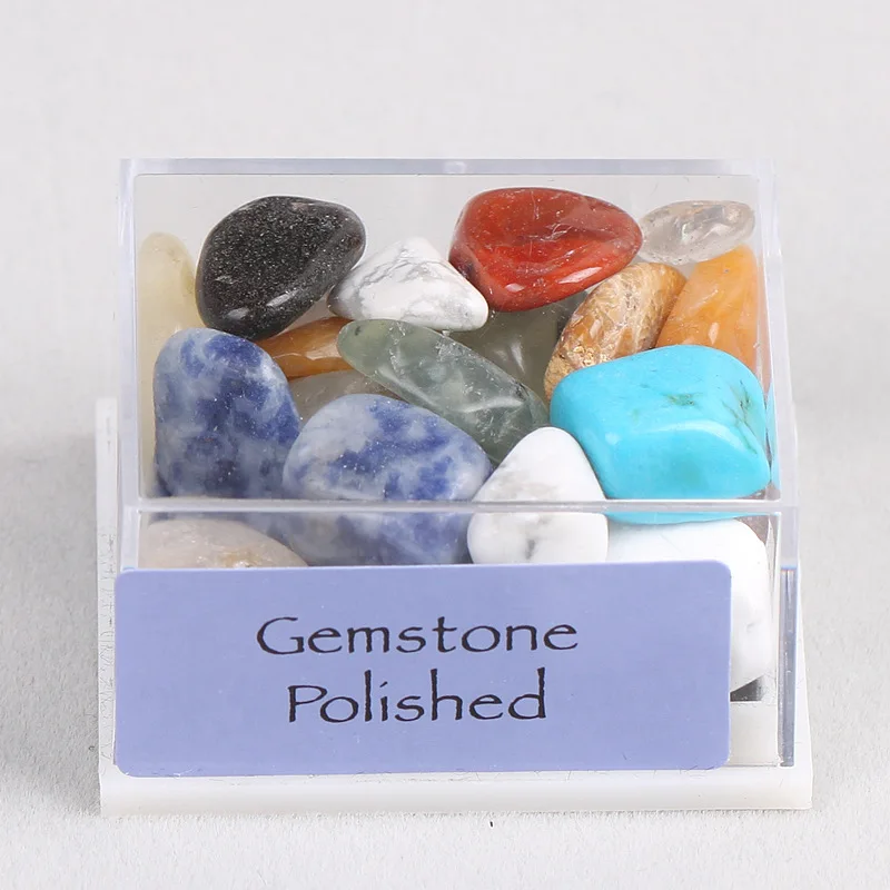 12 Optional Museum Natural Crystal Ores Mineral Raw Stones Geological Popularization Teaching Materials Mixed Ores