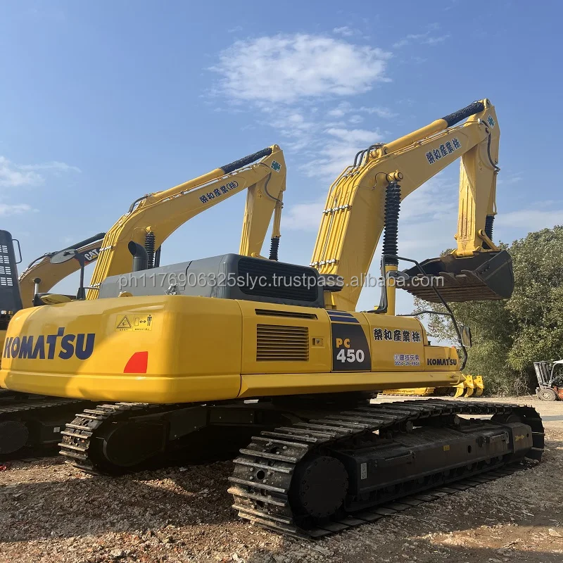 JAPAN second hand PC450 KOMATSU 45 ton crawler excavator komatsu pc 200 220 240 300 excavator for sale