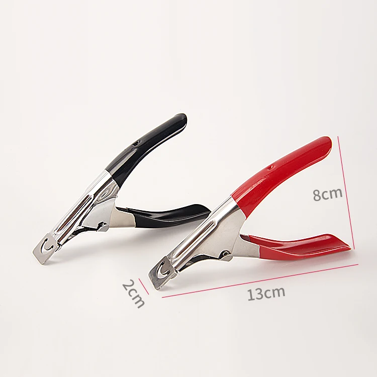 Red/Black Color  nail tip cutters false nail cutters acrylic gel nails the edge clipper