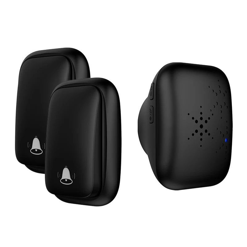 NO Battery 38 Chime 90db self generating power wireless doorbell Waterproof Remote EU US UK Plug Kinetic Energy Door Bell