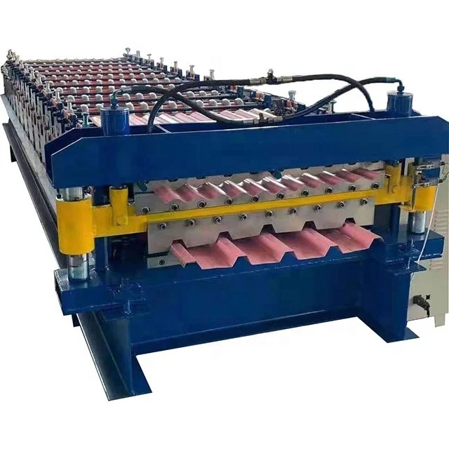 Wholesale Ibr Galvanized Metal Iron Roof Tiles Roofing Sheets Used Making Machine Corrugated Iron Roof Roll Froming Machine
