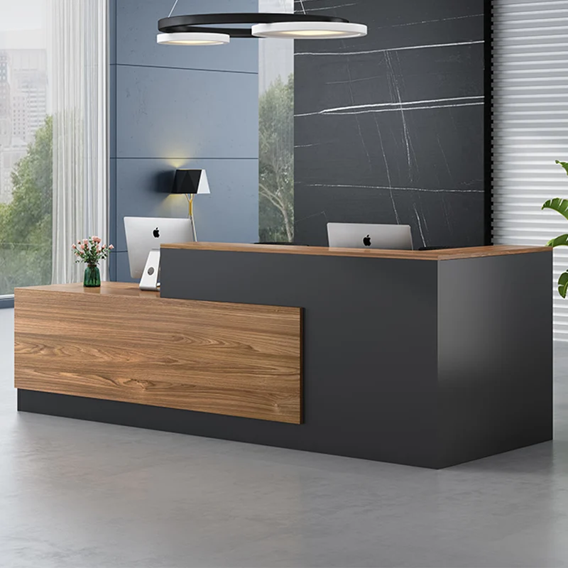 QT-08 escritorio офисная мебель набор столов oficina scrivania rezeption Современная стойка регистрации