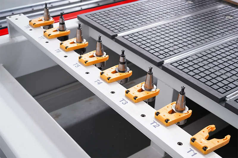 Automatic Tool CNC Machine A4-1325-L8-E Engraving CNC Router Woodworking Machinery Working on Wood/PVC/Aluminum/MDF