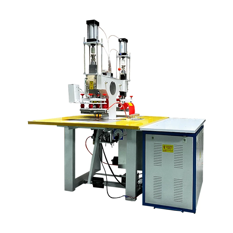 pedestal high frequency stretching ceiling welding machine