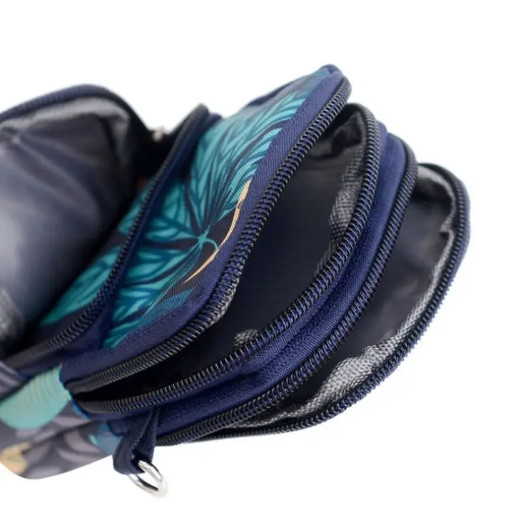 Women Nylon Mobile Phone Bag Female Designer Shoulder Bag Arm Bag Lady Wallet
