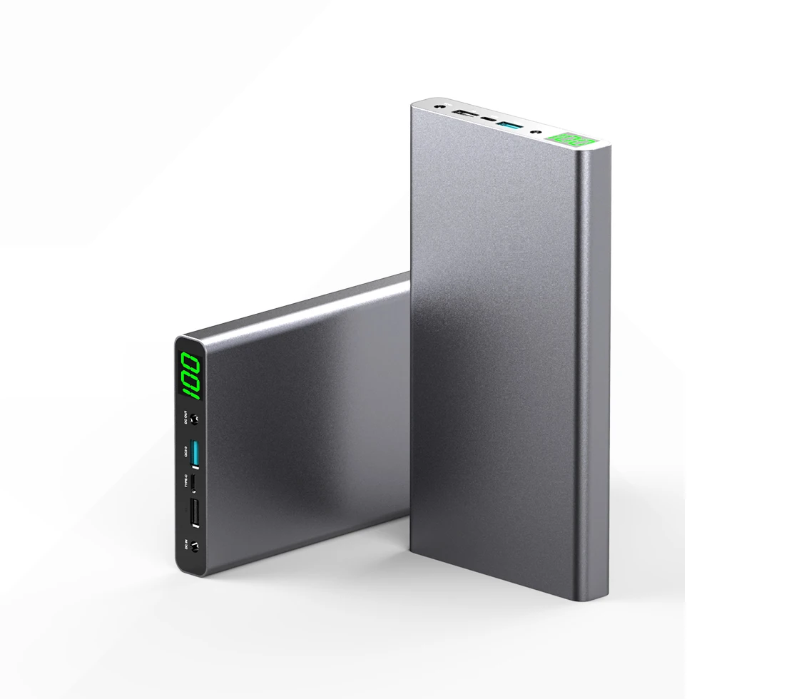 40000mAh Capacity Voltage Switchable 12V 16V 19V Power Bank for Laptop Macbook Asus Samsung Acer Sony Dell