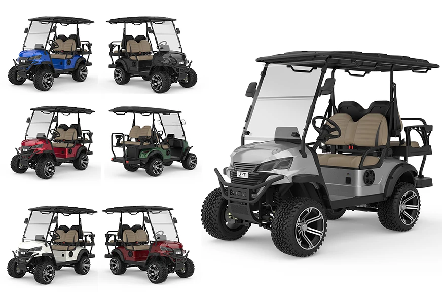 HKBG роскошный электрический 4-местный Гольф-кар Carrito De Golf coursing Car Off Road Club