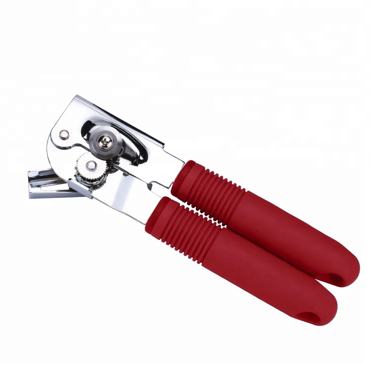High Quality Blue Color Comfortable Grip Heavy Duty Stainless Steel Can Opener