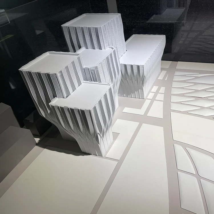 new big plastic rapid prototype building block building scale model making 3d printing