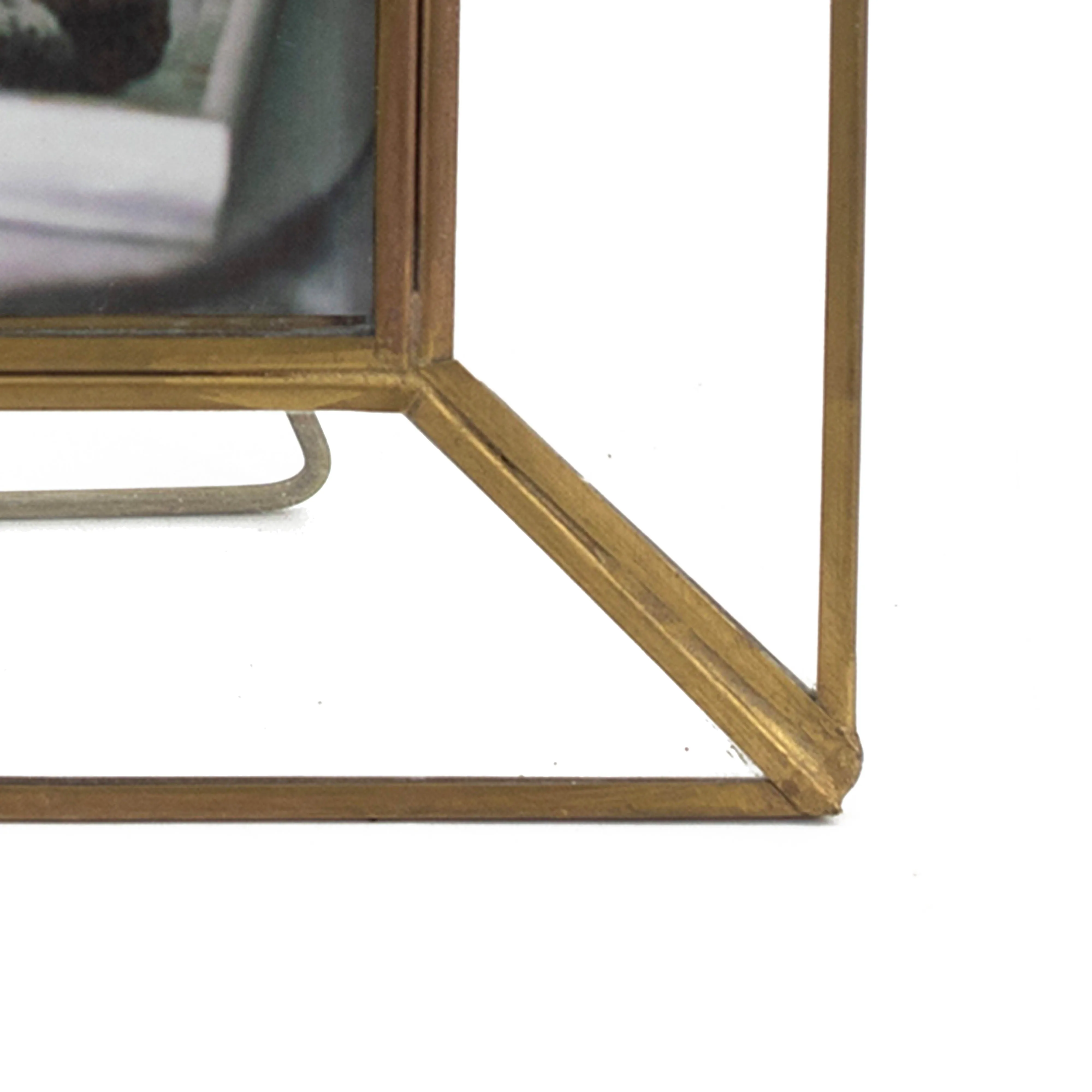 Home Furnishing Personality Creative Decoration Iron Art Geometric Metal Three-Dimensional Picture Photo Frame