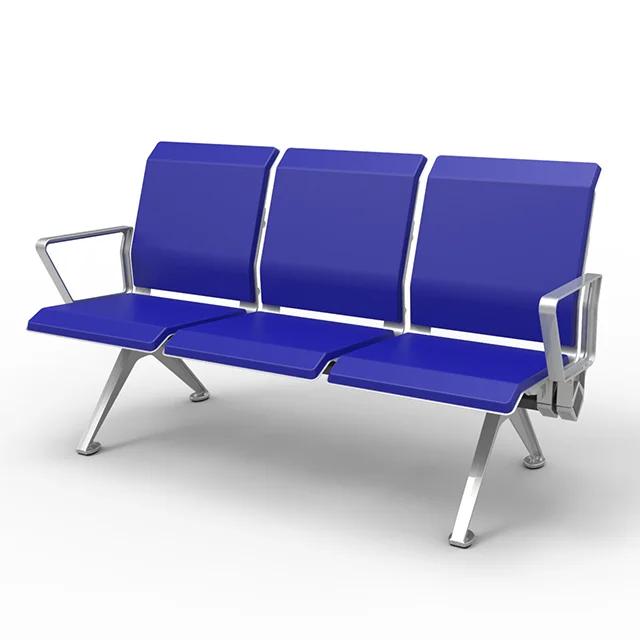 
hospital waiting area seating airport terminal seating tandem 3 seat 