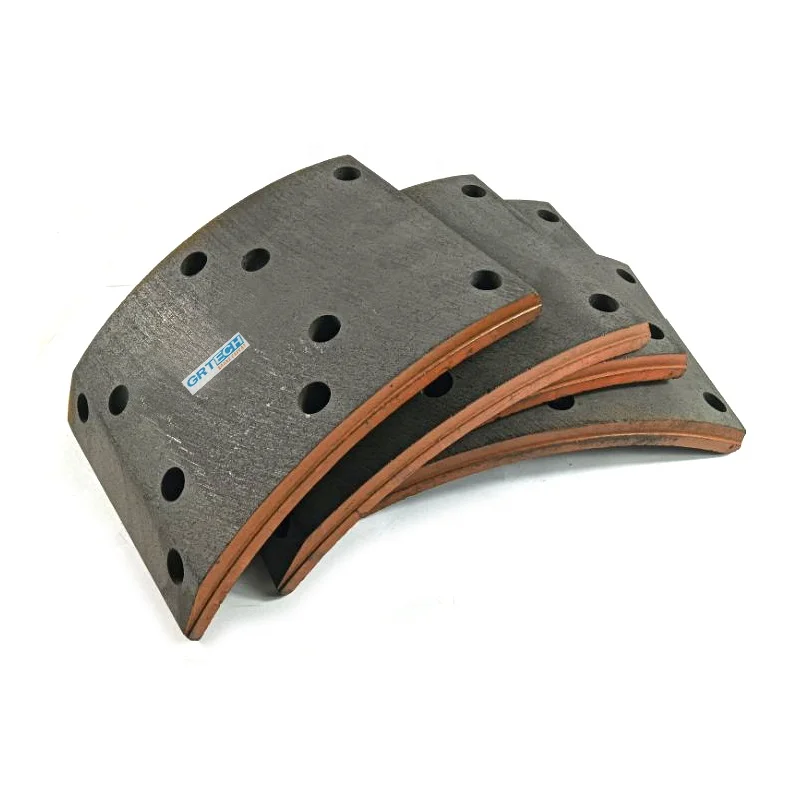 47115  high quality non-asbestos material truck brake parts drum brake shoe lining for ISUZU