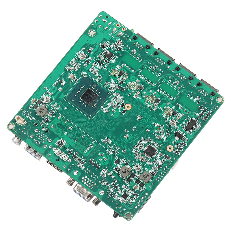 Factory Intel Gemini Lake-R J4125 Firewall Motherboard Router 4 lan Port USB3.0 RS232 RS485 4K Display Nano Itx Motherboard
