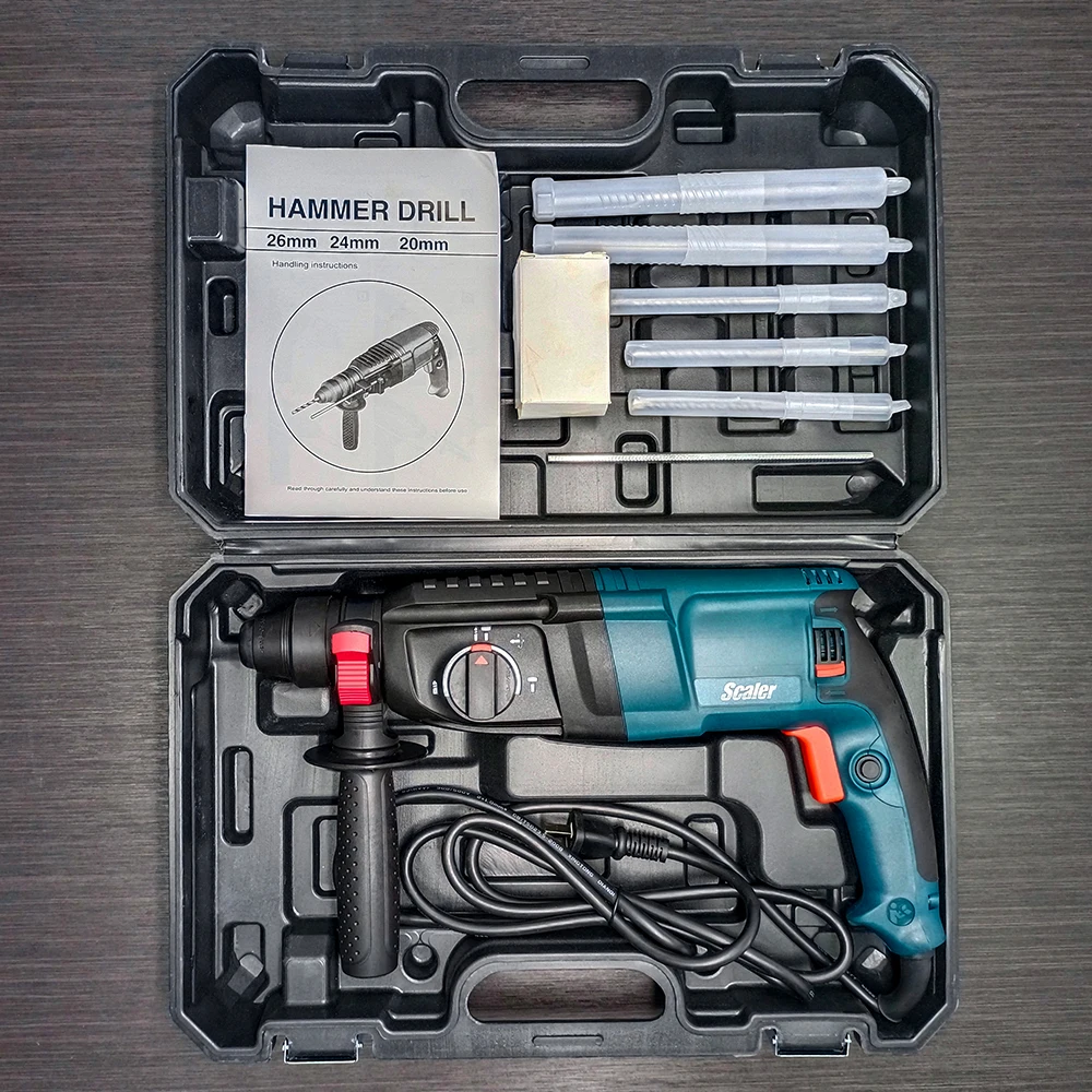 China manufacturer Power Demolition Hammer Drill 1500W for Concrete