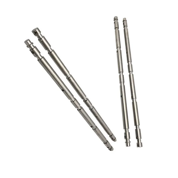 High Quality High Precision Durable Stainless Steel 3D Printer Knurled Shaft Parts