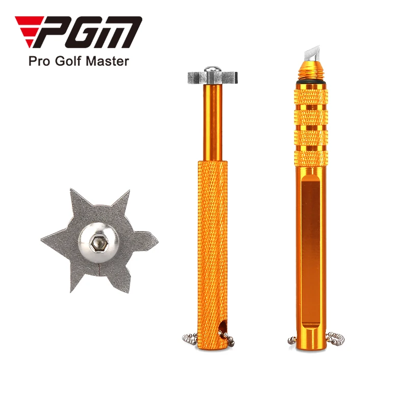 PGM Golf Club Groove Sharpener, Re-Grooving Tool and Cleaner for Wedges & Irons