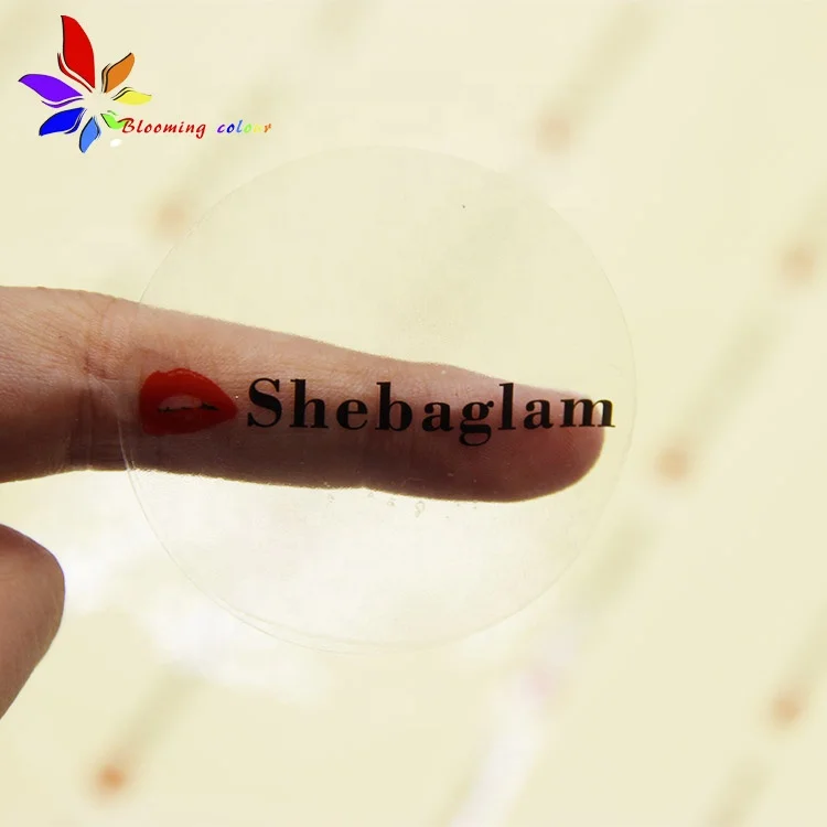 Qingdao factory self adhesive sticker labels / customized sticker printing for garments