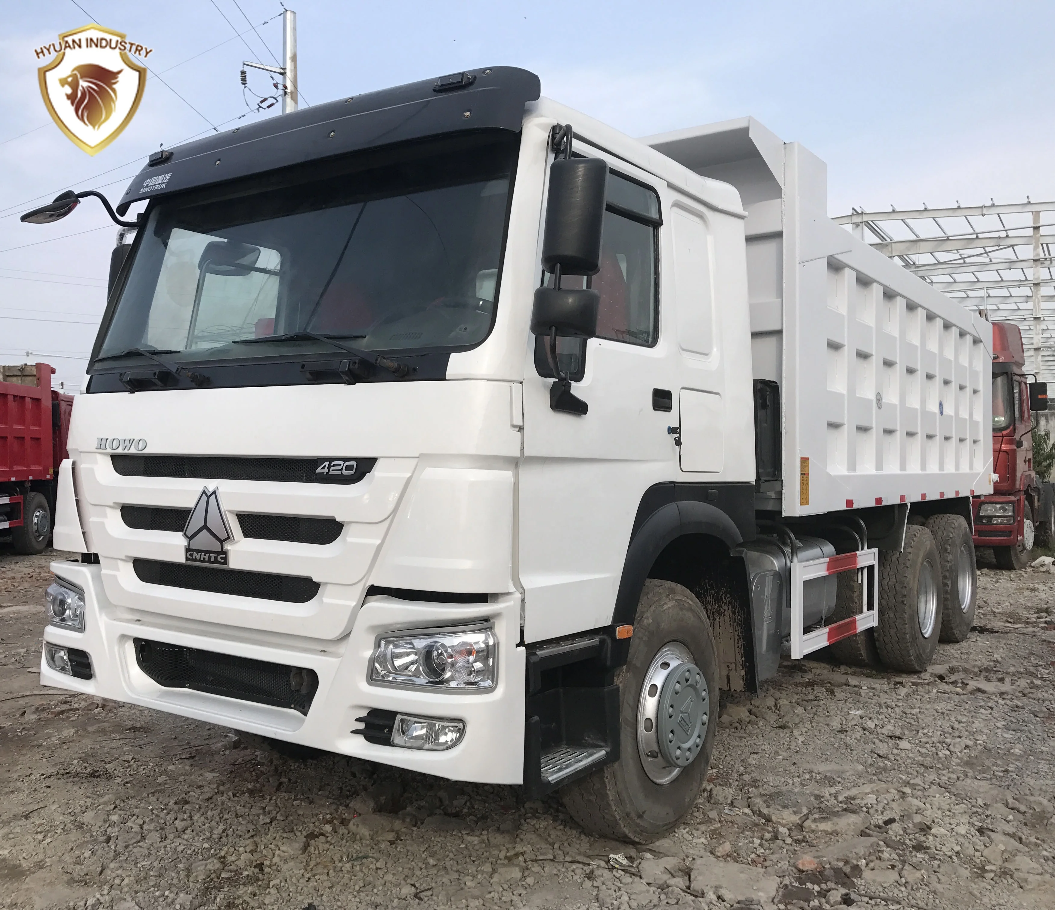 Sinotruk HOWO б/у китайский 6*4 10 колесный самосвал для продажи