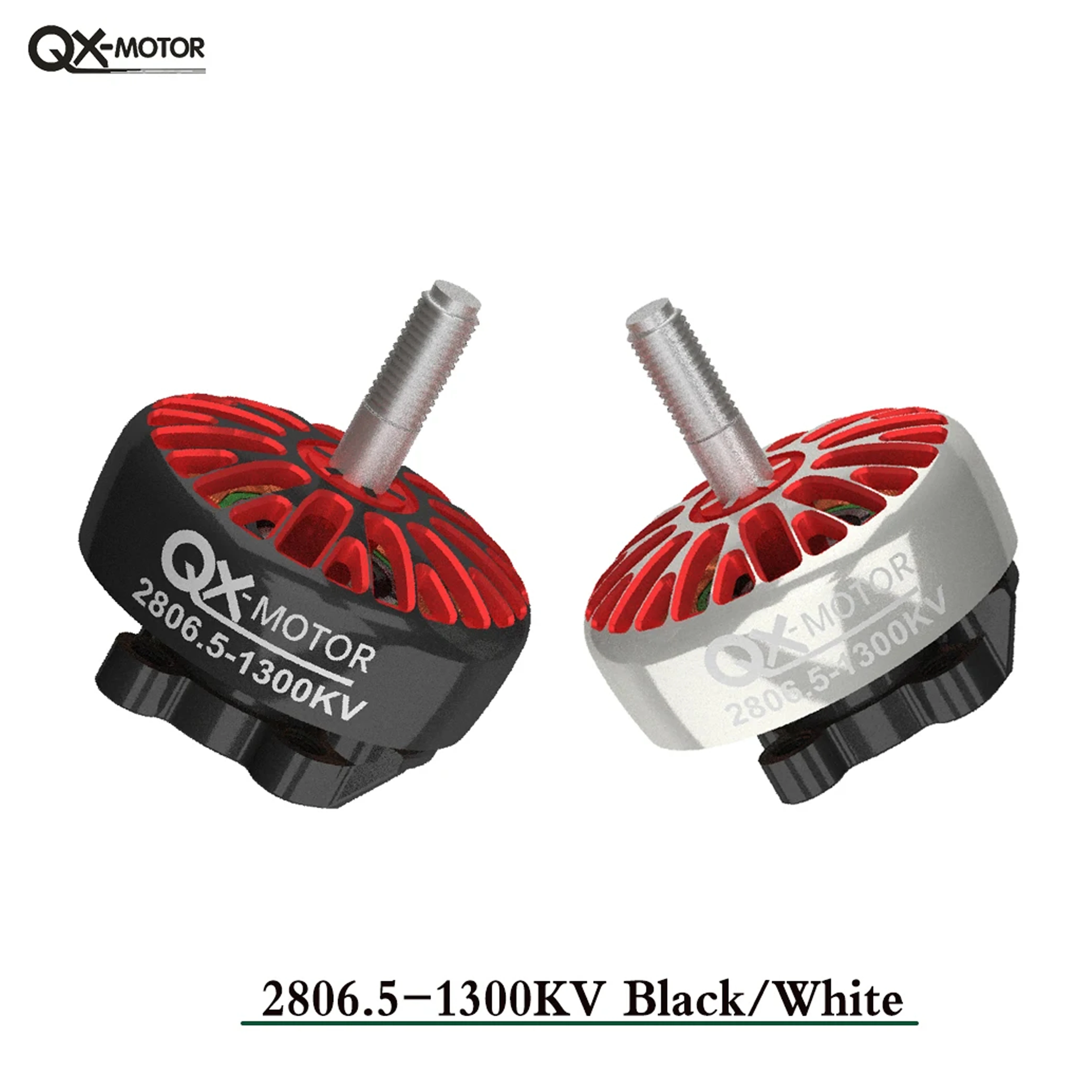 QX-MOTOR 2806.5 1300KV 1800KV Brushless Motor Black White for FPV Aircraft/Drones/Helicopters Remote Control Of Toy Accessories