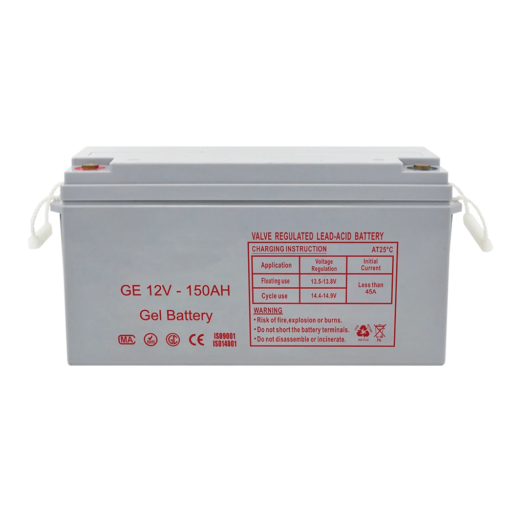 Eu Warehouse Gel Deep Cycle Lead Acid Batteries 150ah Battery Lead Acid 12v Lead Acid Car Battery For Bicycle