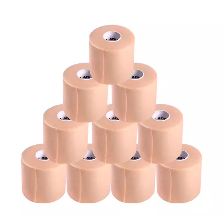 cotton rigid body adhesive sport athletic waterproof  muscle kinesiology tape sports skin memprane