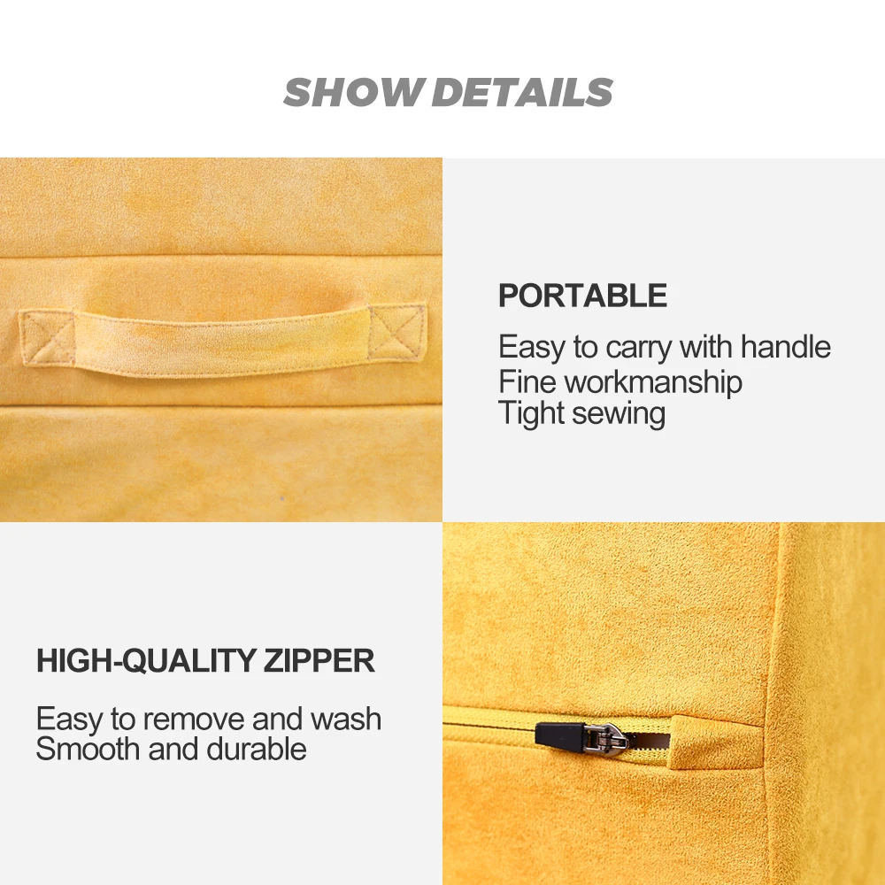 Saien  High Quality Plush Baby Cute Sofa Chair 3 in 1 Folding Layer Kids Sofa Moulder sofa for kids