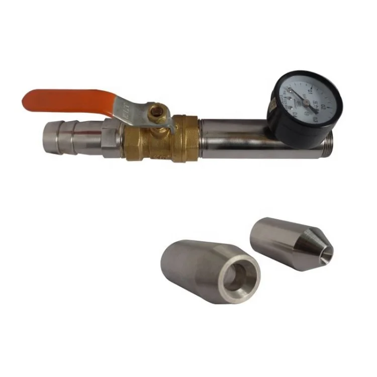 standard 6.3mm 12.5mm ipx5 ipx6 water jet nozzle for waterproof test