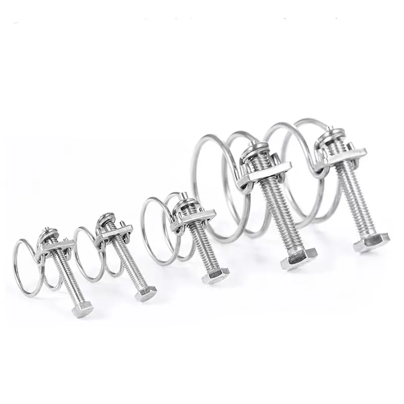 Best selling quality american german type hose clamp hose clamps stainless steel quick release hose clamp