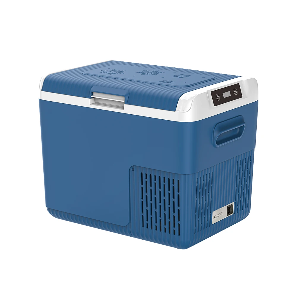 Outdoor Portable Car Refrigerator And Mini Fridge 220V 12v And Camping Electric Cooler Box Car Refrigerator Mini Fridge