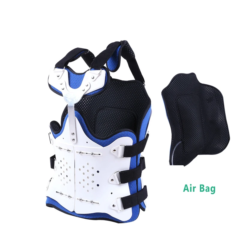 Medical Lumbar Spine Orthosis Adjustable Tractio Cervical Thoracic Upgraded Height Vertebra Brace Therapy Stand with belt