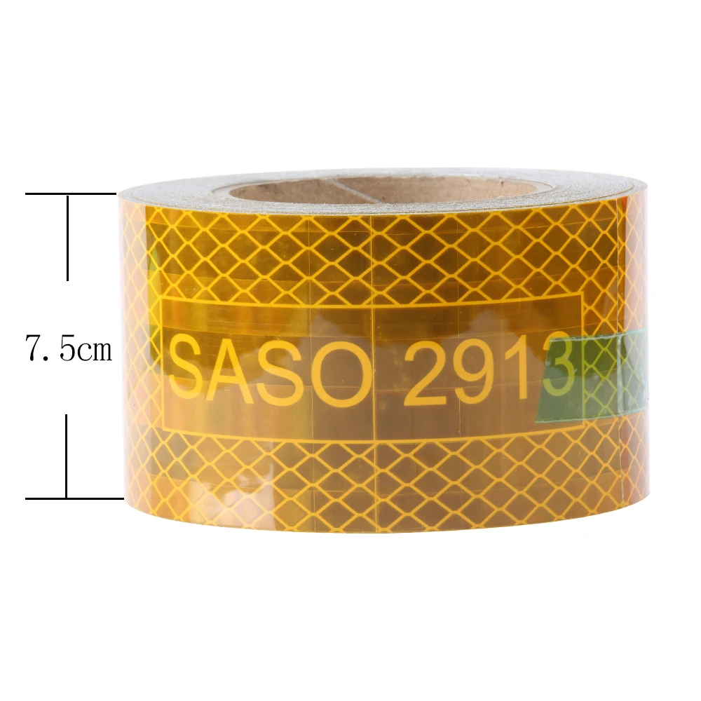 Светоотражающая лента SASO 2913 ECE 104R для Саудовской