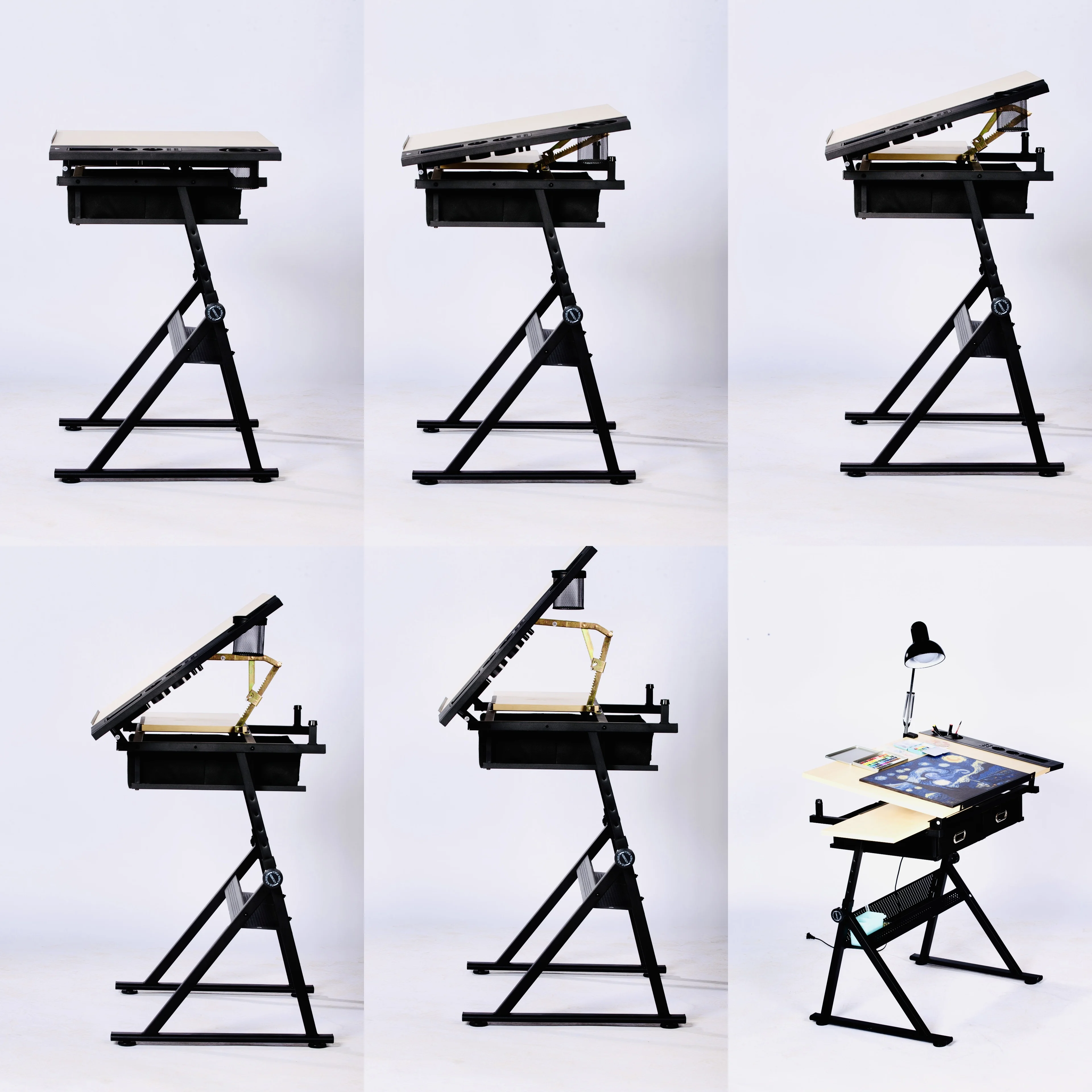 Офис Eisdir DT1 с рисунком, Регулируемый складной стол для художественного творчества, архитектуры, рисования, чертежей