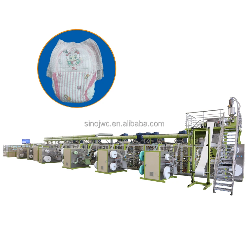 disposable diapers making machine price diapers production line