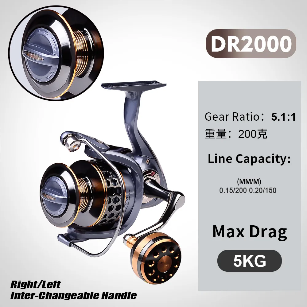 Gold line wheel left and right hand long spool surf casting sea saltwater carrete de pesca fly penn Spinning fishing reels