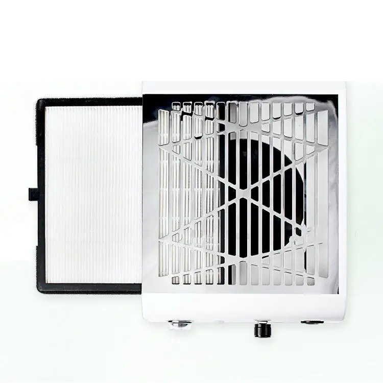 2 IN 1 profession polisher electric manicure nail dust collector vacuum cleaner nail table dust collector with powerful fan