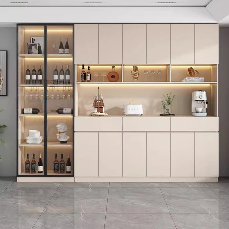Hot Sale Modern Simple Wine Cabinet Display Shelves Commercial Multifunctional Wine Shelf Display