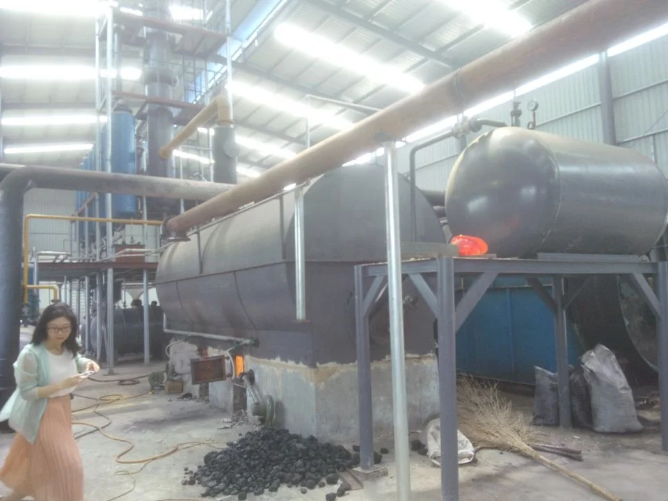 Waste  lubricating engine oil Distillation Recycle Machine To Diesel and Base oil