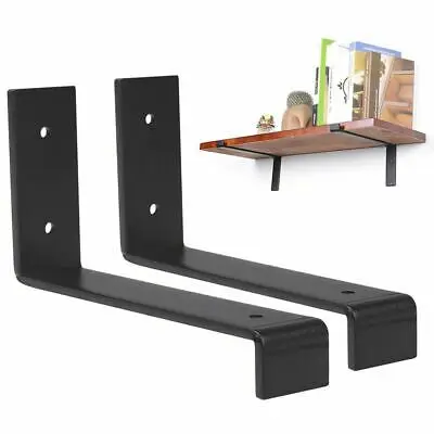 Custom Bracket Metal Folding Iron Heavy Duty Wall Adjustable Decorative Wire For Shelves Cast Hidden Steel Cabinet Shelf Bracket