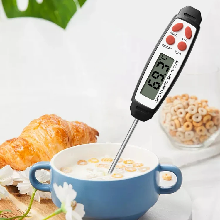 Digital Thermometer Factory Cheap Long Probe Water Temperature Gauge