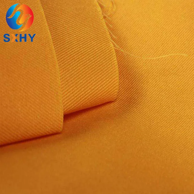 High Quality TC 65/35 14*14 80*52 Twill Woven dyed 65 polyester 35 cotton fabric sweatshirts