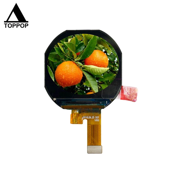 IPS маленький 1,22 дюймовый круглый TFT ЖК-дисплей 240*204 SPI ST7789V2 круговой ЖК-модуль экран 13 контактный