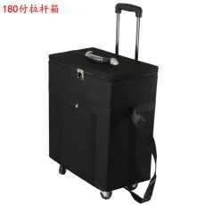 Teenyoun 2024 Ready Stock 180Pcs Oxford Cloth Trolley Case Portable Packaging Eyeglasses Display Cases Optical Frame Suitcas