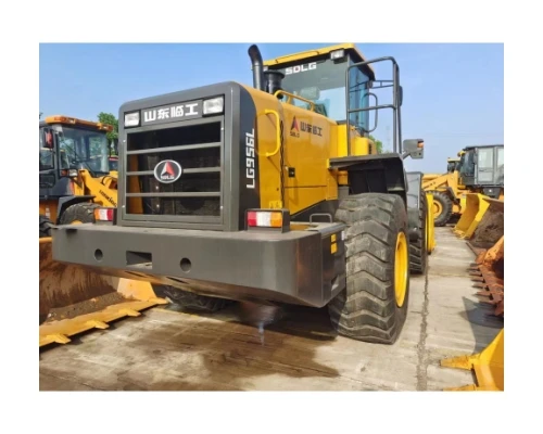 Shandong Lingong Front End Loader Heavy Duty Chinese Large Articulated  Wheel Loader  SDLG LG956L Used Loaders