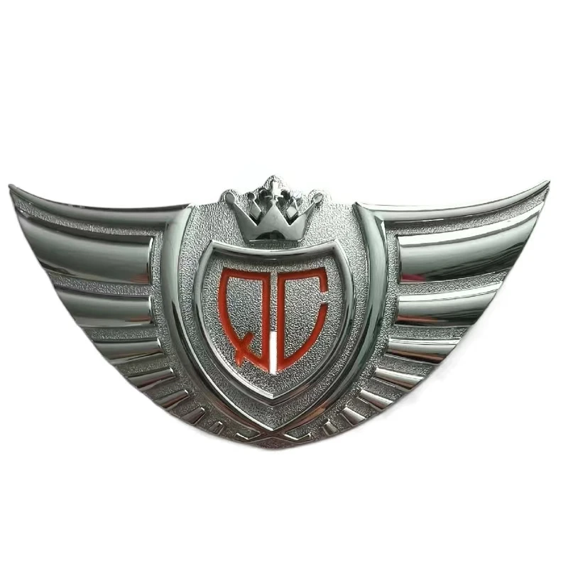 Custom Logo Auto badges Emblems Chrome Car Wheel hub Cover ABS Car Emblem Car Badge stickers