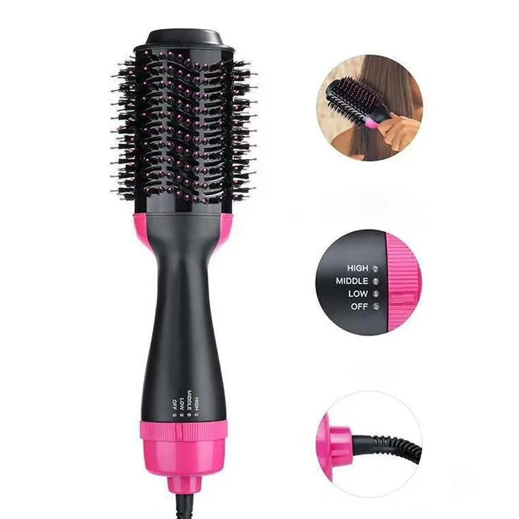 Горячая Распродажа, профессиональный фен для салона, щетка для горячего воздуха, одношаговый Фен