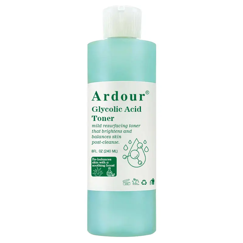 Wholesale  ance pore skin Face Moisturizer Facial Toner for Dry and Combination Skin  Glycolic Acid Extract Facial Toner
