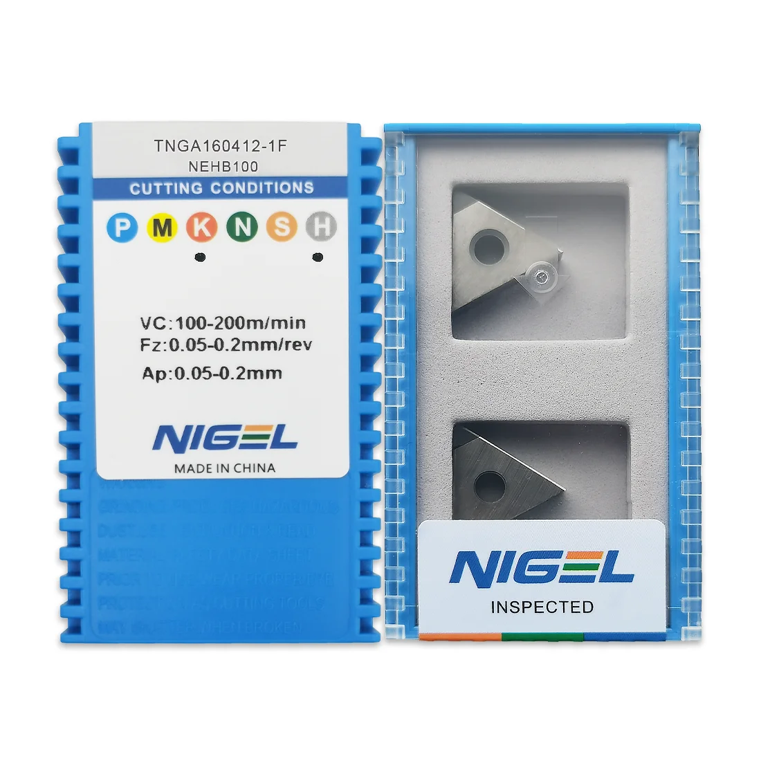 Nigel OEM/ODM настраиваемая вставка TNGA160412 CBN для токарного инструмента PCD пластины CNC режущие инструменты без покрытия высокой твердости